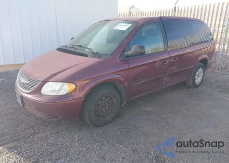 2001 Chrysler Town & Country Lx из США, поврежденный, VIN 2C4GP44311R212709